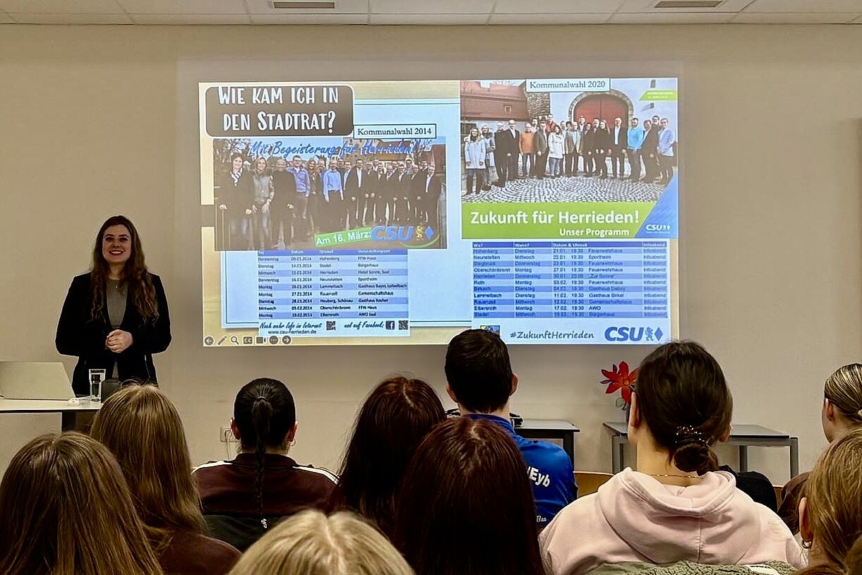 Besuch aus der Kommunalpolitik