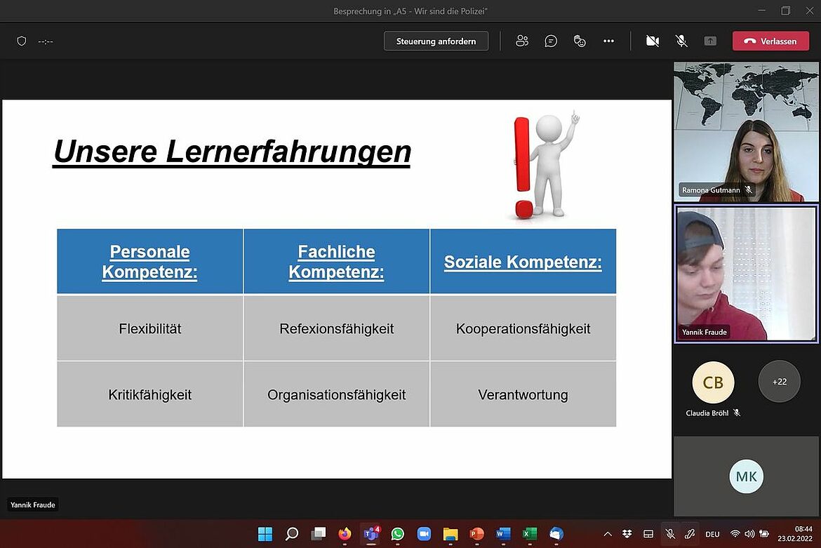 Eine Online-Konferenz