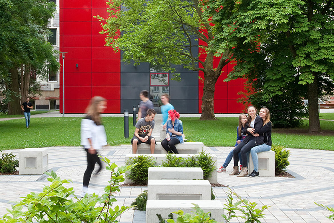 Das Laurentius-Gymnasium auf dem Löhe-Campus