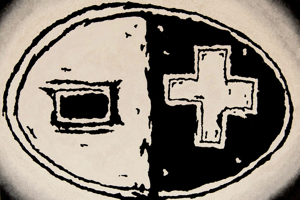 Ein Bild von einem Plus und einem Minus